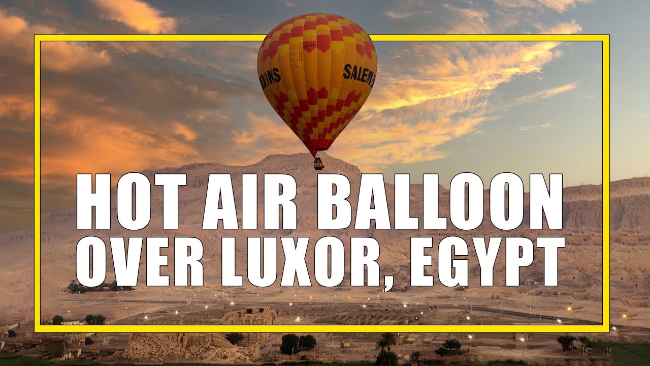 Hot Air Balloon in Egypt